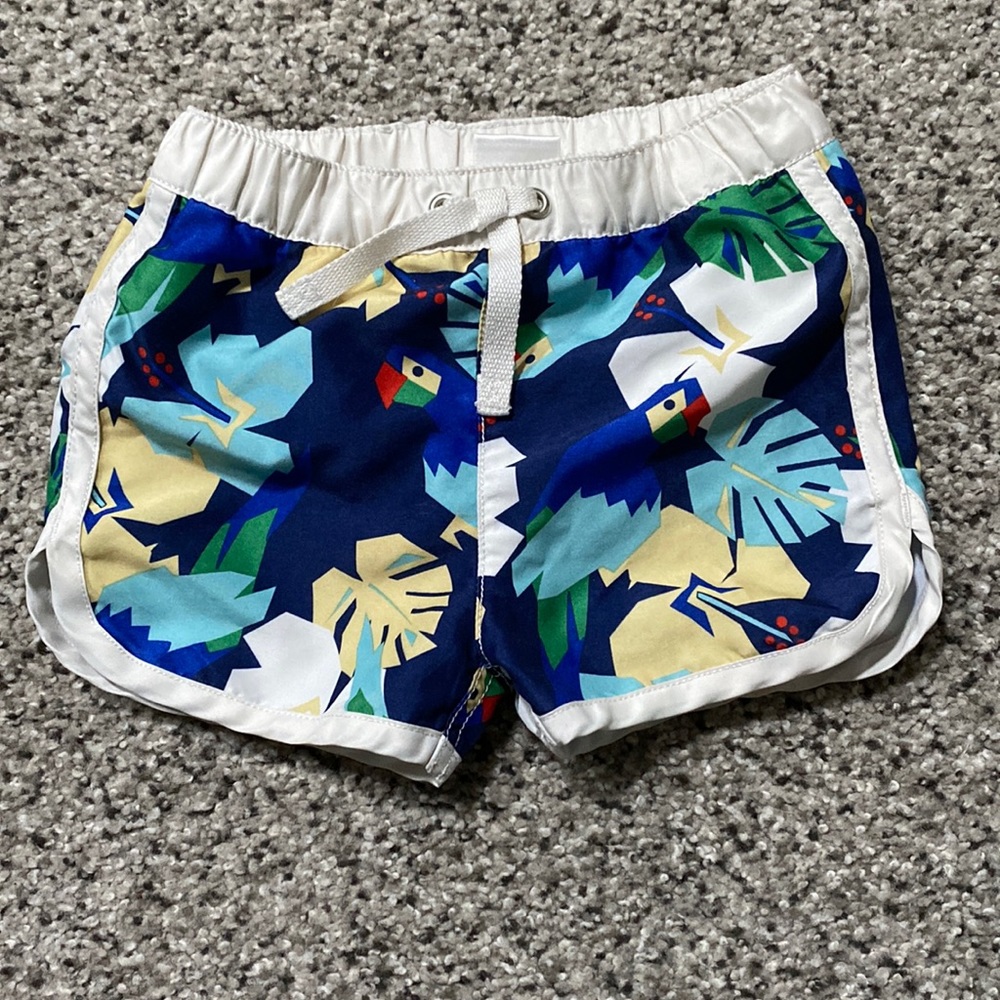Hanna Andersson size 70 toddler swim trunks